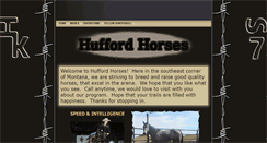 Desktop Screenshot of huffordhorses.com