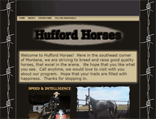 Tablet Screenshot of huffordhorses.com